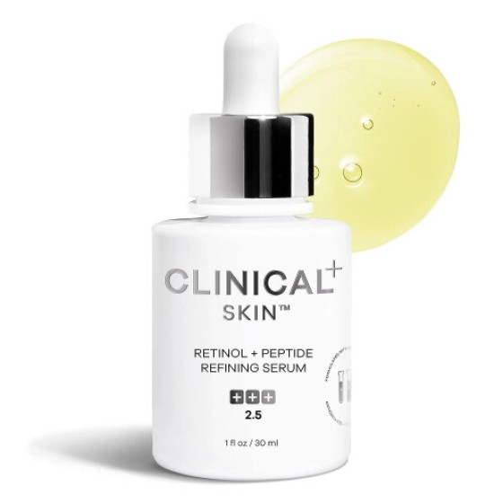 CLINICAL+SKIN レチノール + ペプチド リジュビネイティング セラム 2.5 30ml